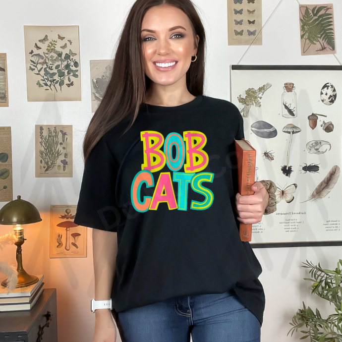 Bobcats - Moodle Mascot (Adult Infant) Shirts