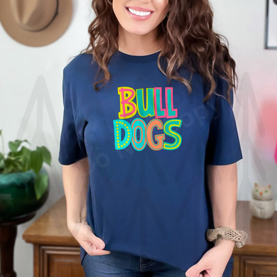Bulldogs - Moodle Mascot (Adult Infant) Shirts