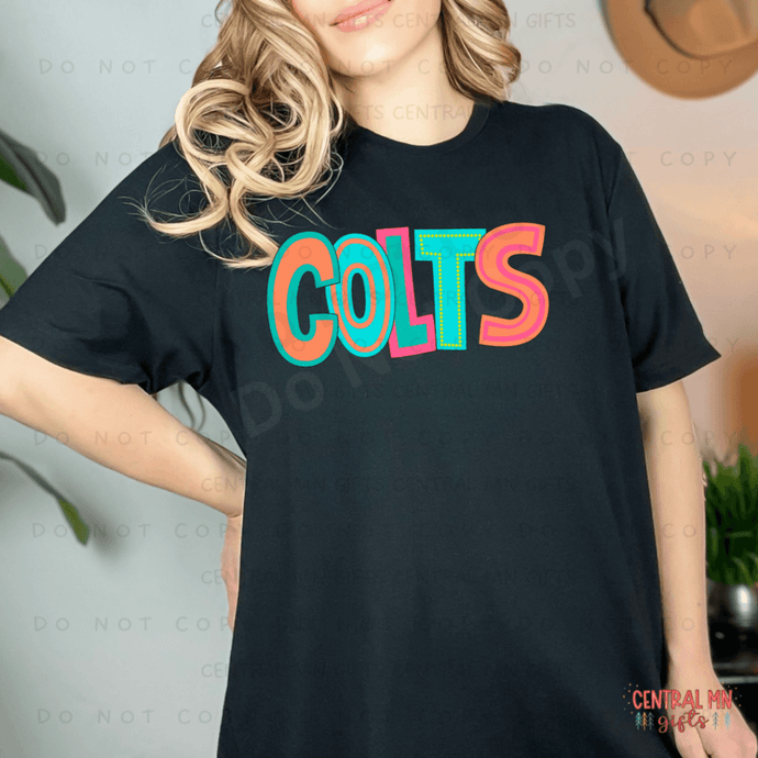 Colts - Moodle Mascot (Adult Infant) Shirts