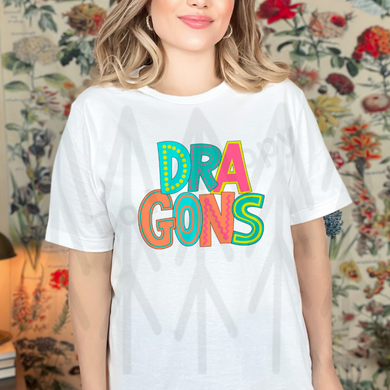 Dragons - Moodle Mascot (Adult Infant) Shirts