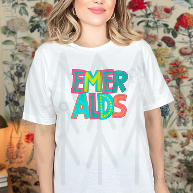Emeralds - Moodle Mascot (Adult Infant) Shirts