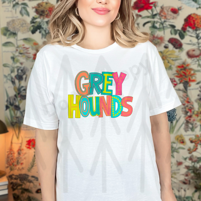 Greyhounds - Moodle Mascot (Adult Infant) Shirts