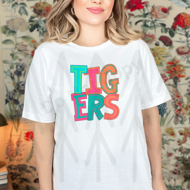Tigers - Moodle Mascot (Adult Infant) Shirts