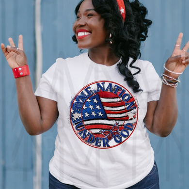 One Nation Under God (Adult - Infant) Shirts