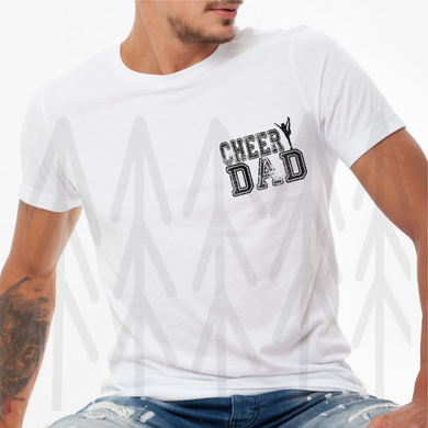 Cheer Dad Flag - Black Shirts