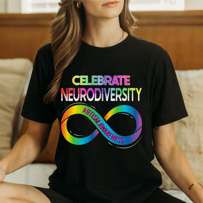 Celebrate Neurodiversity - Autism Awareness - White (Adult - Infant)