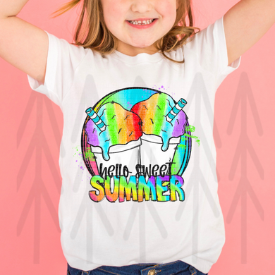 Hello Sweet Summer (Adult - Infant) Shirts