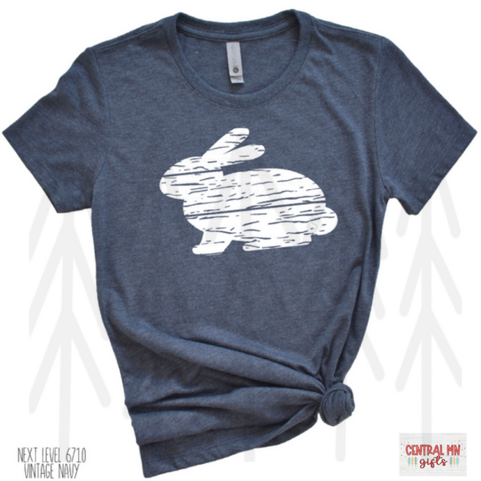 Distressed Bunny - White Shirts