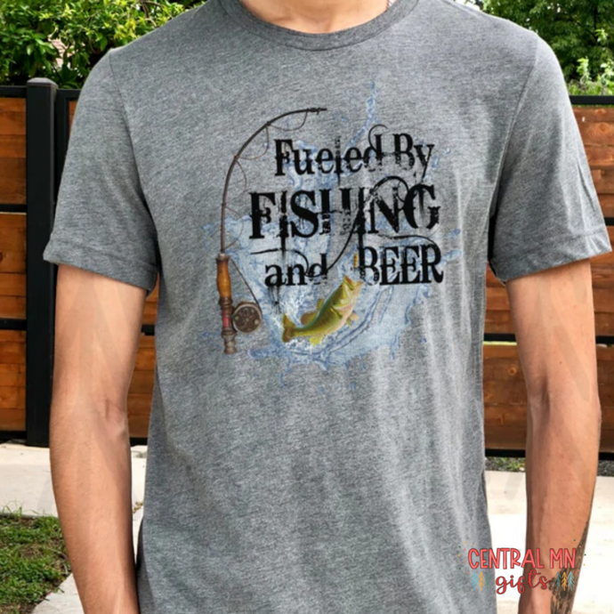 Fueled By Fishing And Beer Shirts