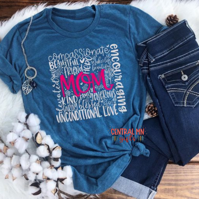 Mom Typography Shirts