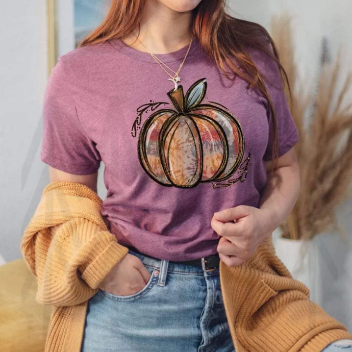 Watercolor Pumpkin Shirts