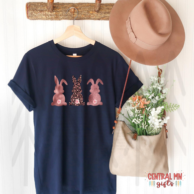 Rose Gold Bunnies Shirts