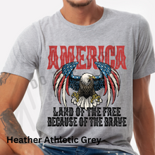 Load image into Gallery viewer, America Land Of The Free Shirts
