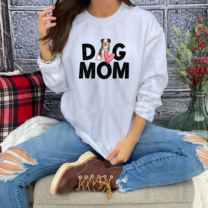 Dog Mom - 30 Breeds Available Australian Shep Shirts