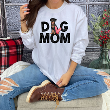 Load image into Gallery viewer, Dog Mom - 30 Breeds Available Rott Shirts
