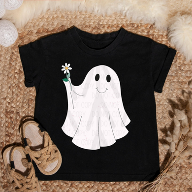 Ghost With Flower (Youth) Shirts