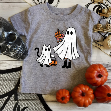 Ghost And Cat (Youth) Shirts