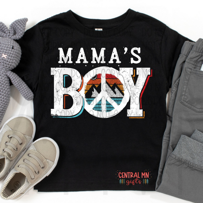 Mamas Boy Peace (Youth) Shirts