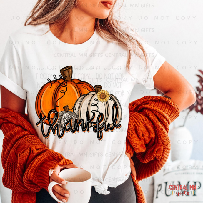 Thankful Pumpkins Shirts