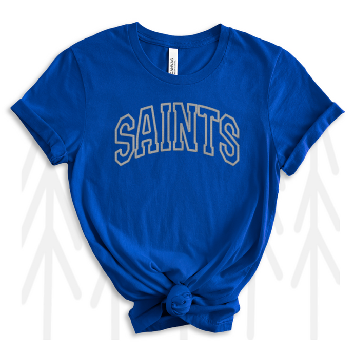 Saints - Faux Embroidery (Adult - Infant)