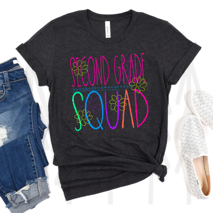 Chalkboard Squad - Second Grade