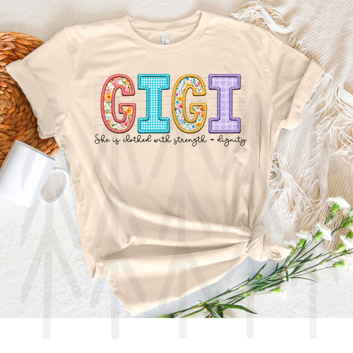 She is Clothed In Strength and Dignity - Gigi