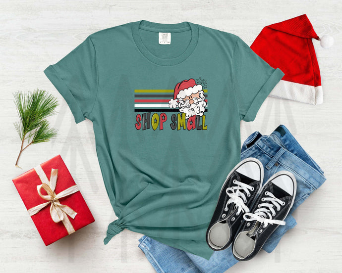Shop Small Retro Stripe Santa (Adult - Infant)