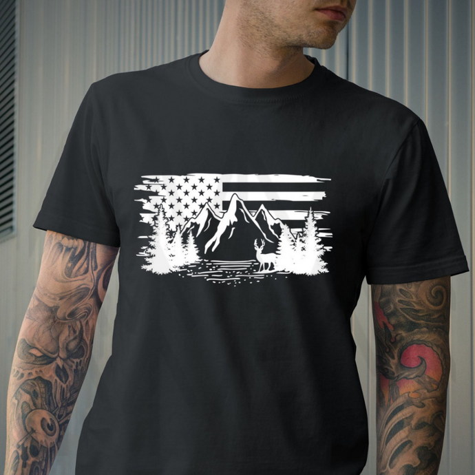 American Flag - Mountain Shirts