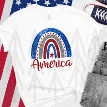 Load image into Gallery viewer, America Rainbow (Adult) Shirts
