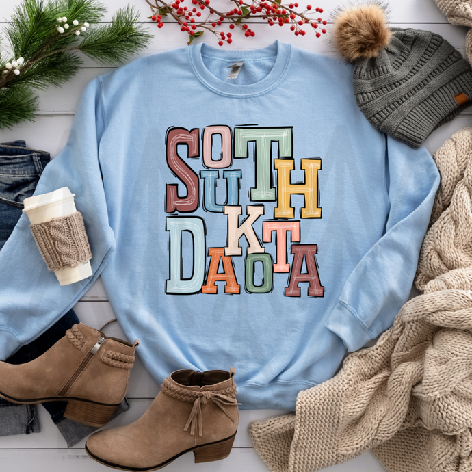 Boho States - South Dakota (Adult - Infant)