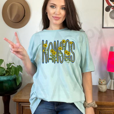State Flowers - Kansas (Adult Infant) Shirts
