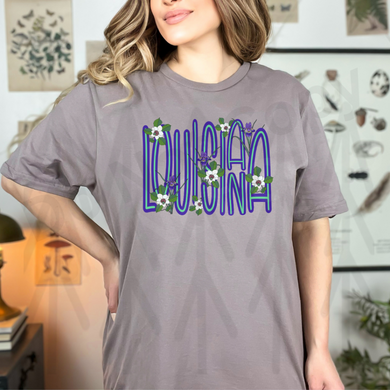 State Flowers - Louisiana (Adult Infant) Shirts
