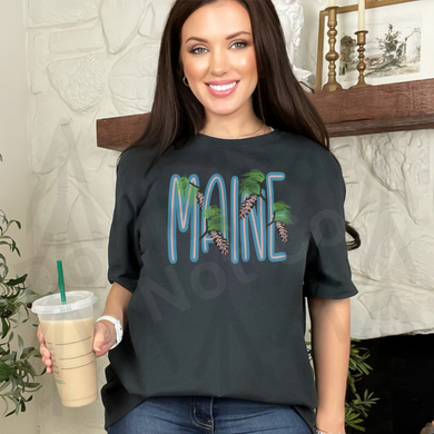 State Flowers - Maine (Adult Infant) Shirts
