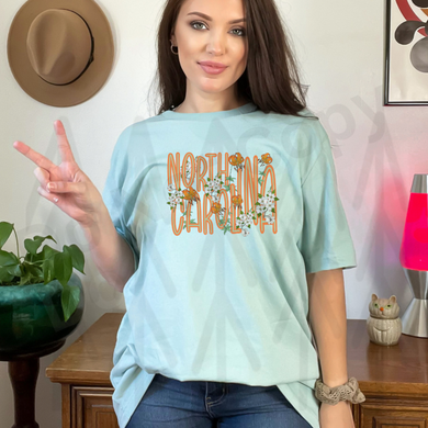 State Flowers - North Carolina (Adult Infant) Shirts