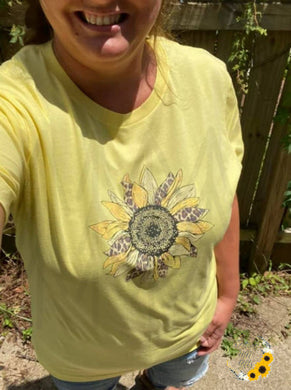 Sunflower W/ Leopard Spots Shirts