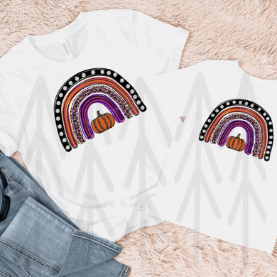 Pumpkin Rainbows (Adult) Shirts