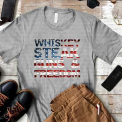 Whiskey Steak Gs Freedom Shirts
