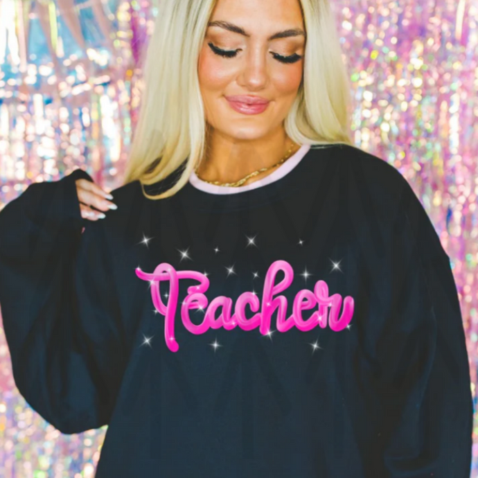 Teacher - Fun Pink