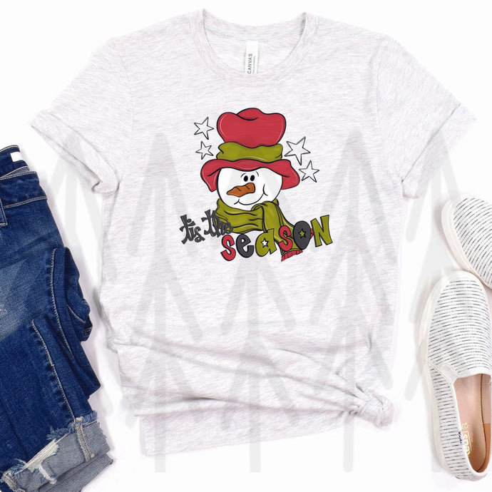 Whimsical Snowman - Tis The Season (Adult - Infant)
