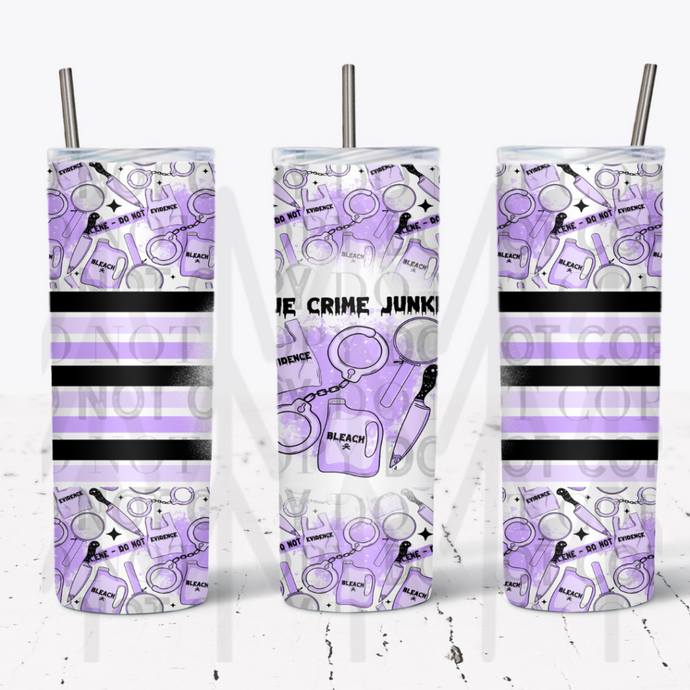 True Crime Junkie - 20 oz Tumbler