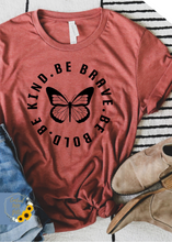 Load image into Gallery viewer, Be Kind - Brave Bold Butterfly Shirts
