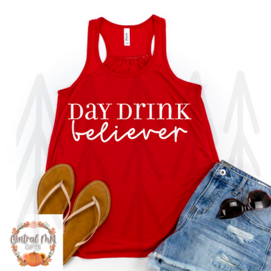 Day Drink Believer - White Design Shirts