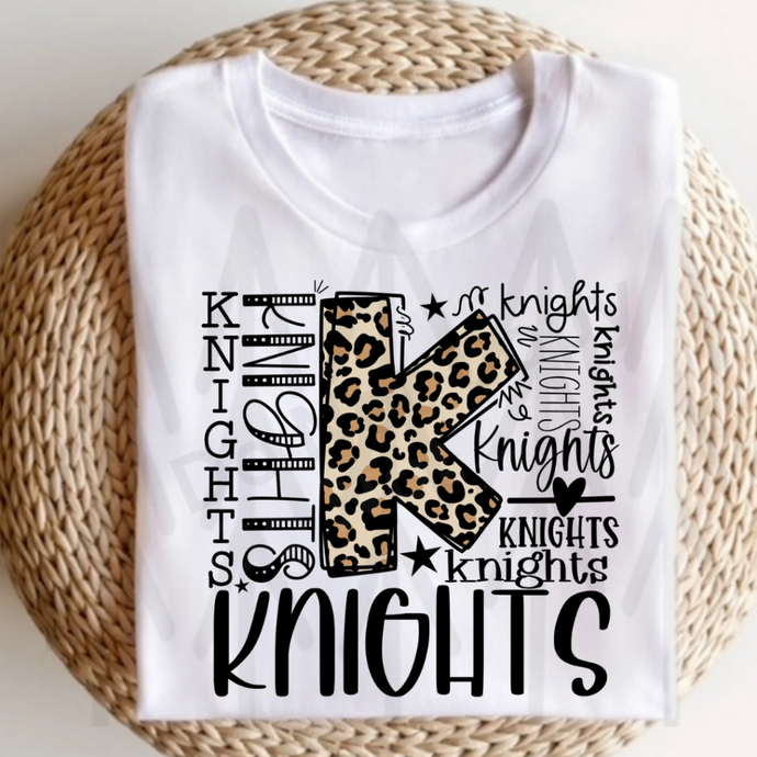 Knights Typography (Adult - Infant) Shirts & Tops
