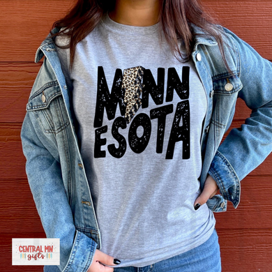 States - Lightning Mn Minnesota Shirts
