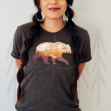 Sunset Bear Shirts