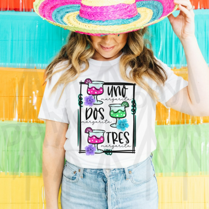 Uno Dos Tres - Margarita Shirts