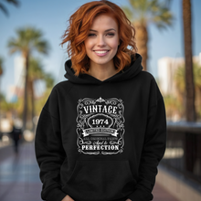 Load image into Gallery viewer, Vintage Birthday - Aged To Perfection - White - Customizable
