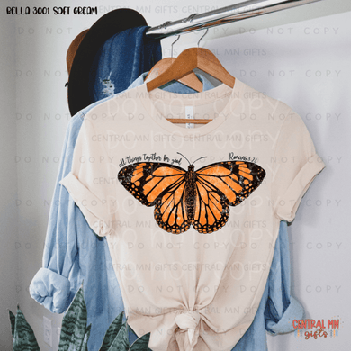 All Things Together Butterfly Shirts