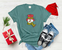 Load image into Gallery viewer, Whimsical Snowman - Red Green (Adult - Infant)
