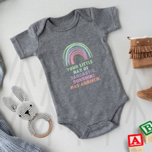 Load image into Gallery viewer, Your Little Ray of Sarcastic Sunshine Has Arrived - Rainbow (Adult - Infant)

